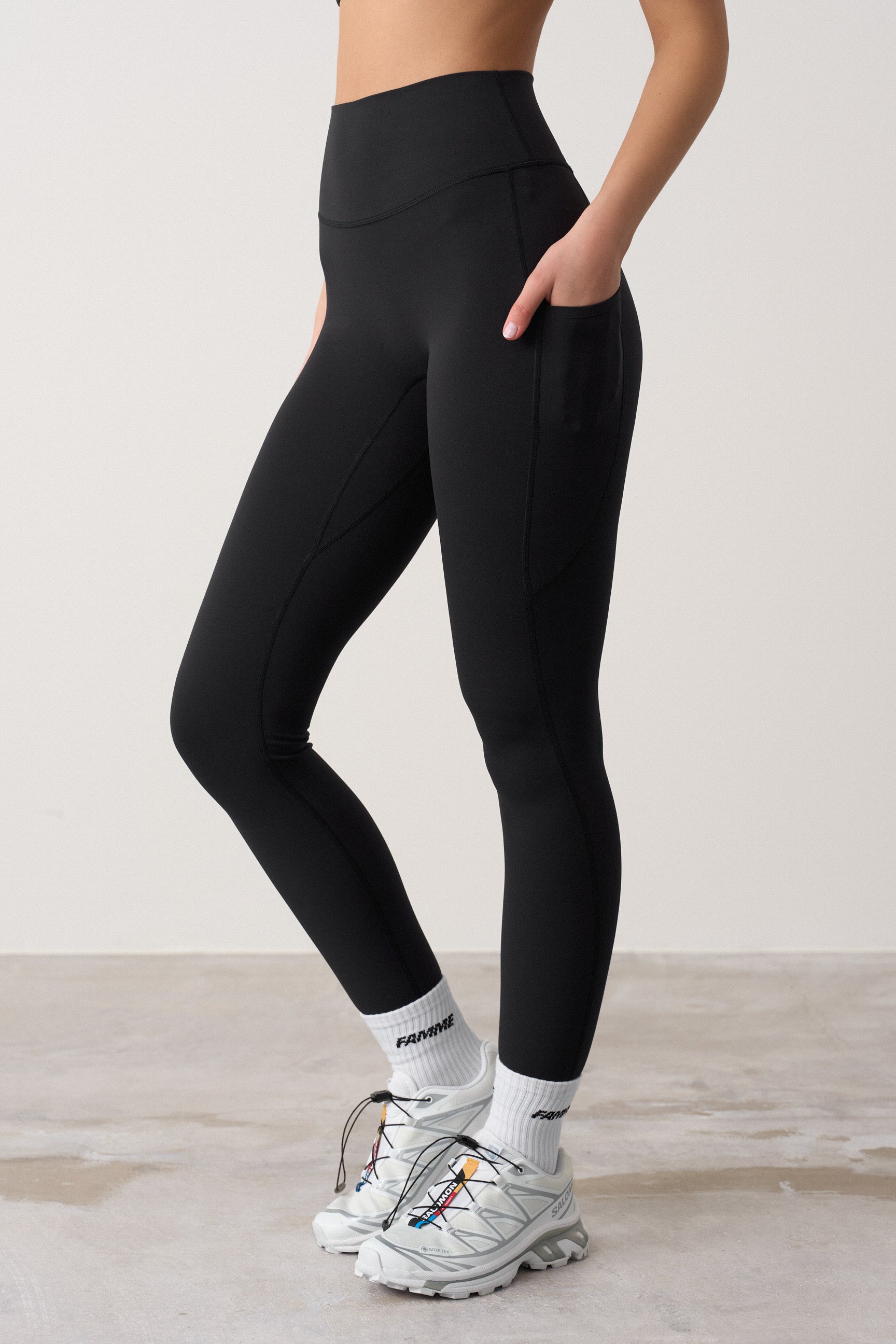 Softy Pocket Leggings - for dame - Famme - Leggings