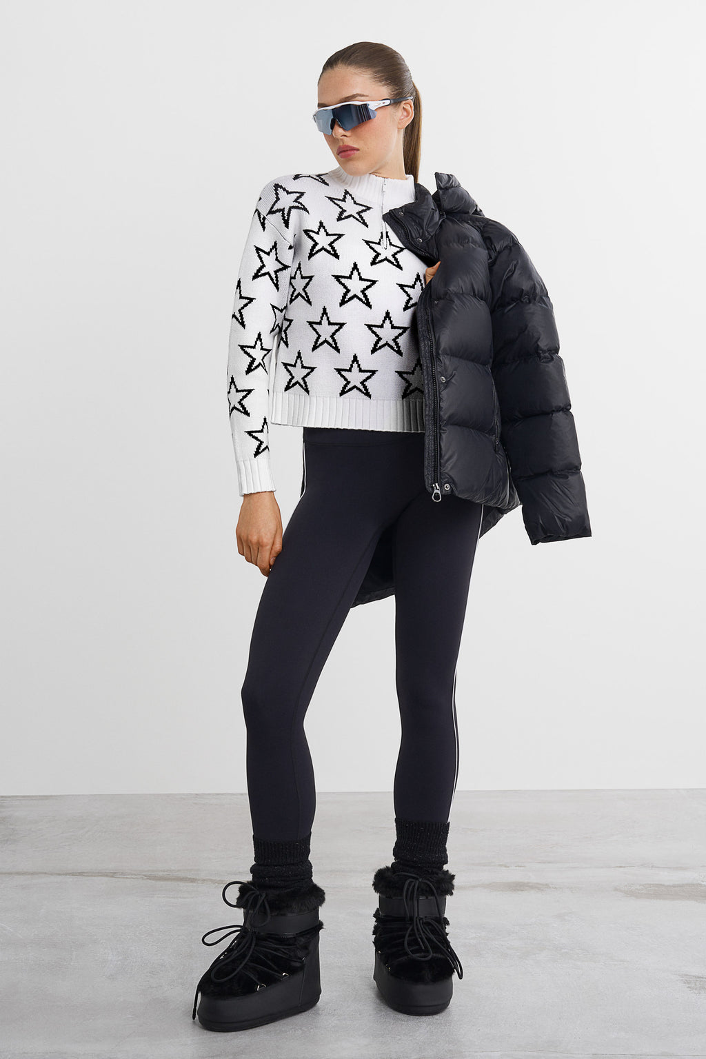 Chunky Knit Star Sweater