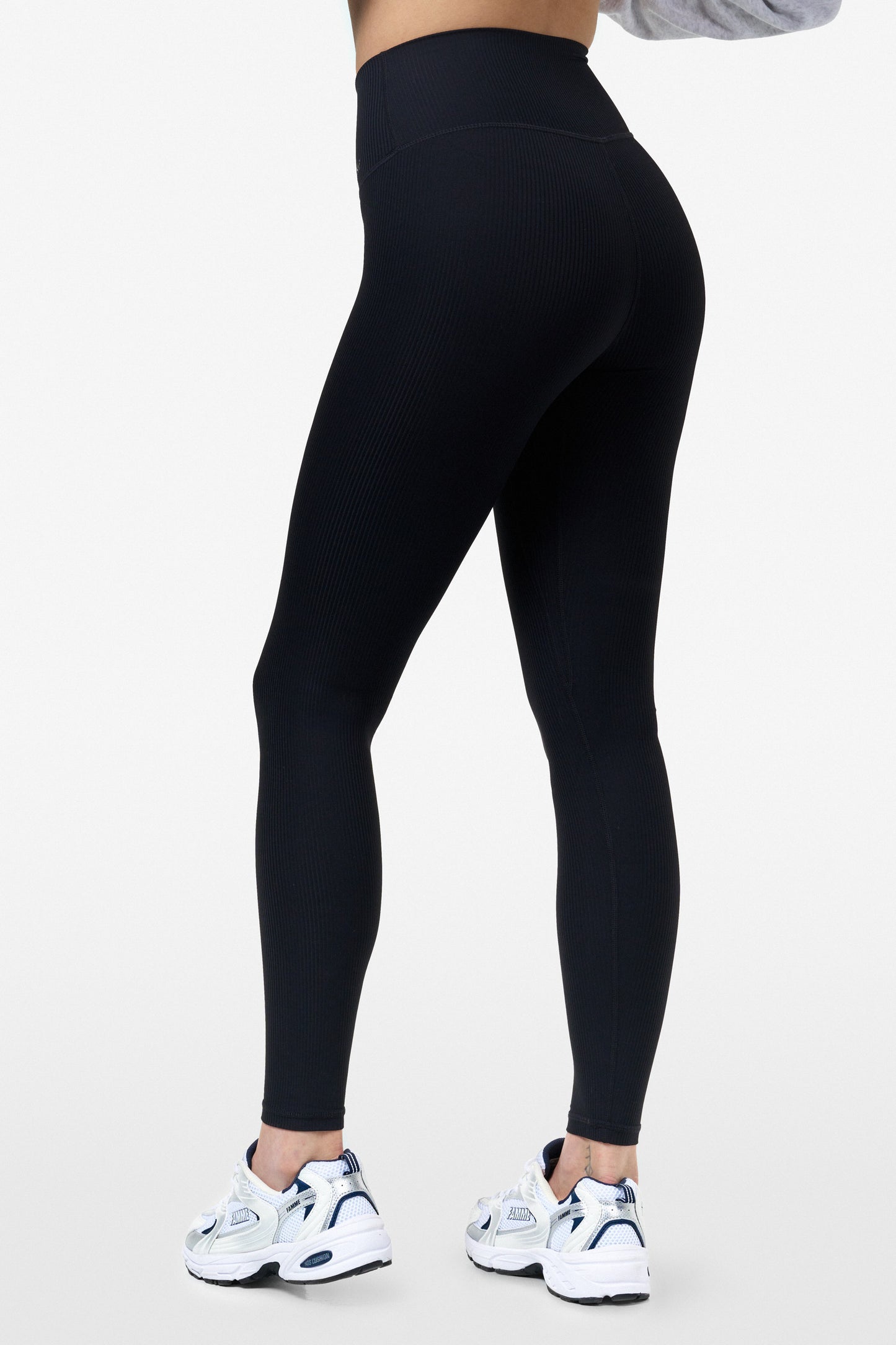 Ribbed Seamless Leggings - for dame - Famme - Leggings