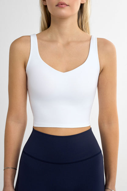 Softy Crop Top - for dame - Famme - Sports Bra